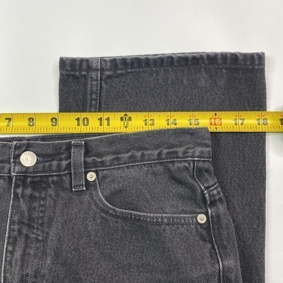 Vintage Tommy Hilfiger Black Bootcut Denim Jeans 30x30 - Picture 10 of 13